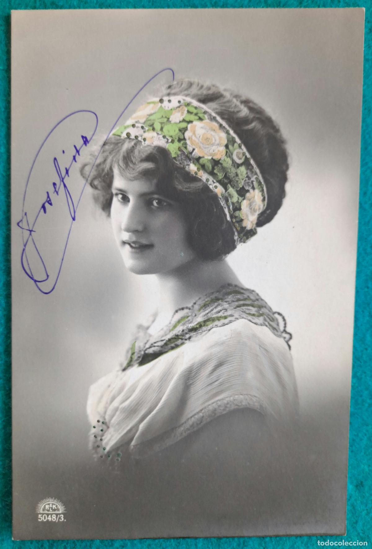Postais: RW POSTAL ROMANTICA MUJER PR24