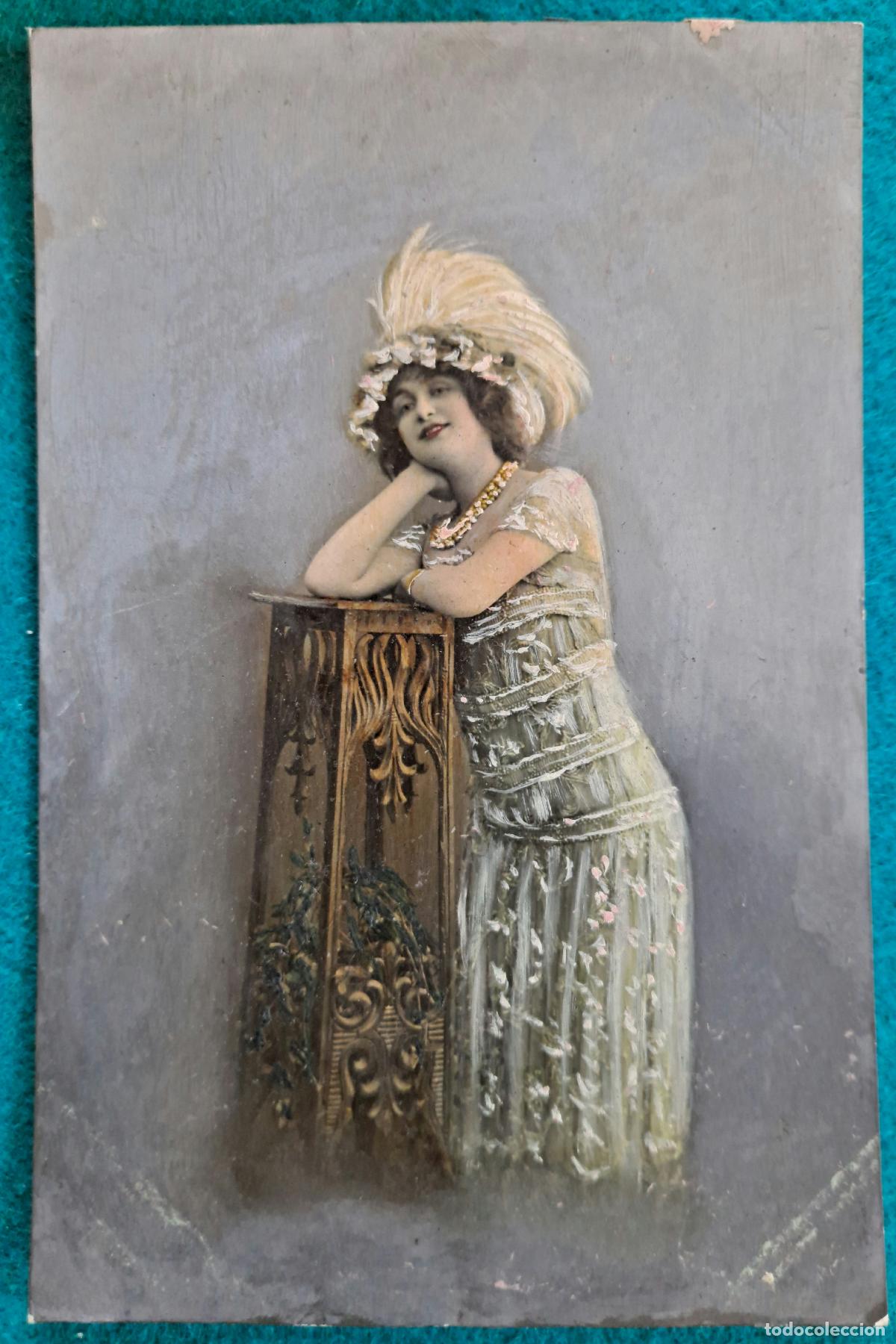 Postais: RW POSTAL ROMANTICA MUJER PR38