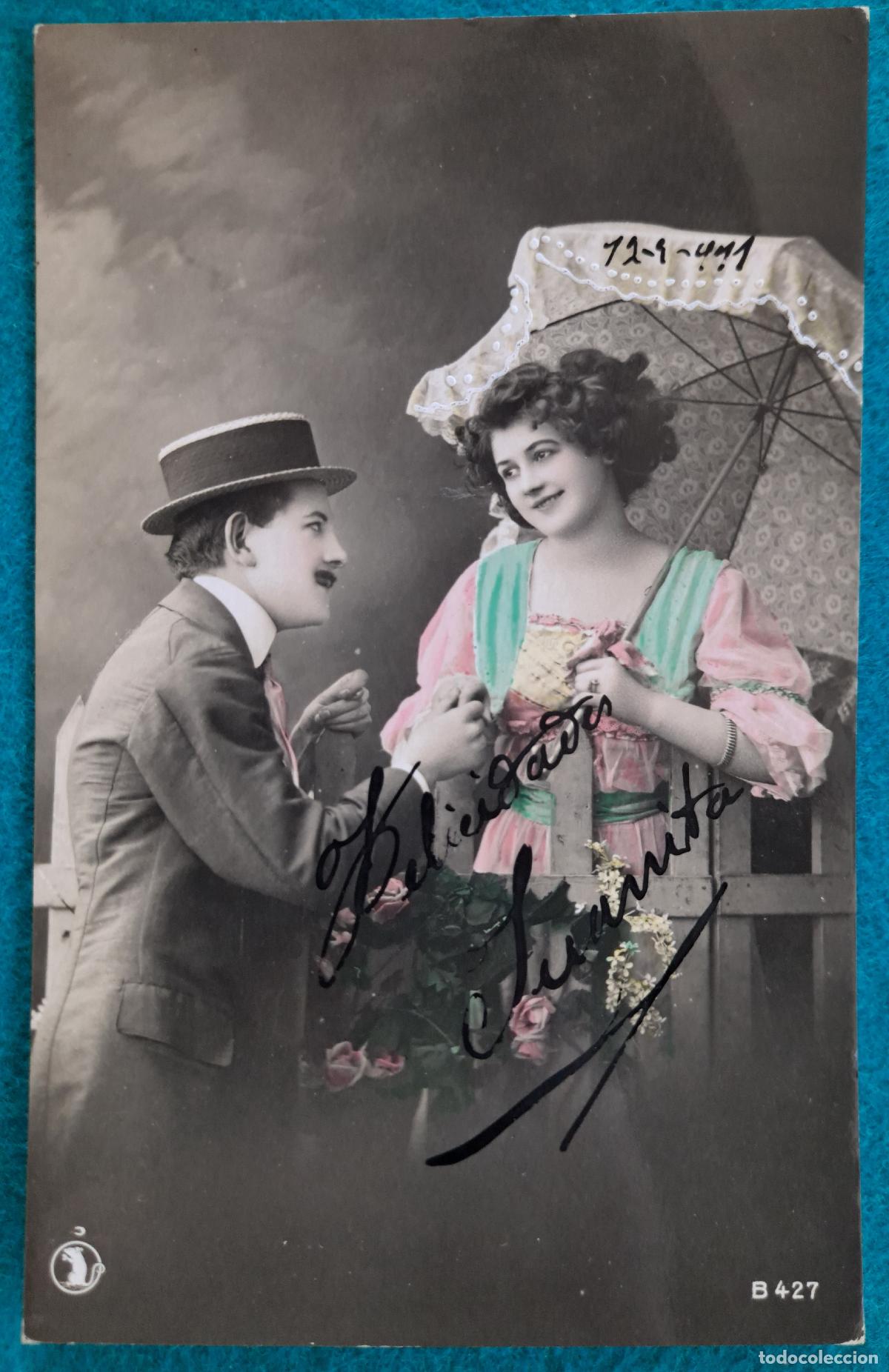 Postais: RW POSTAL ROMANTICA PAREJA PR42