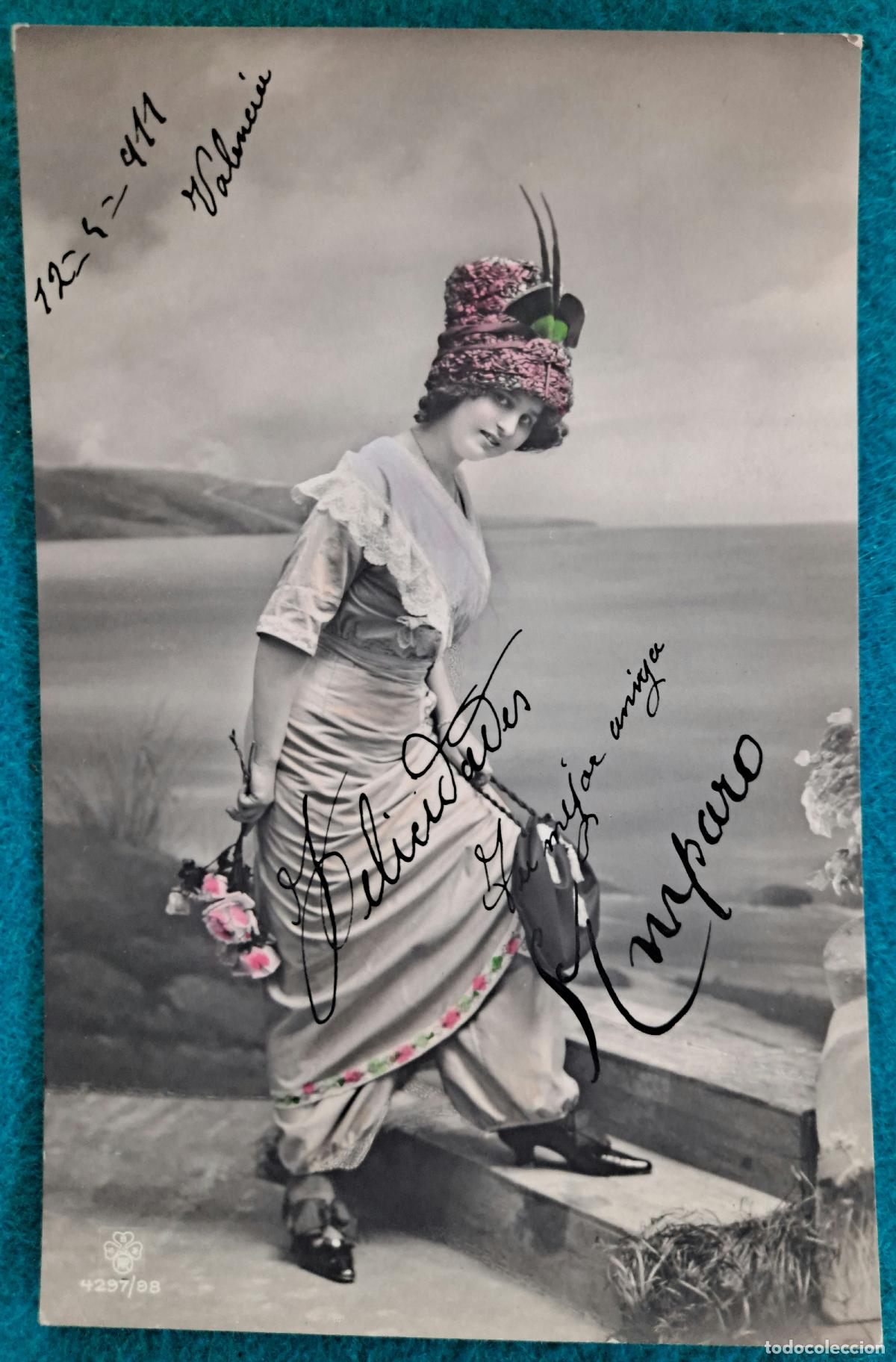Postais: RW POSTAL ROMANTICA MUJER PR43