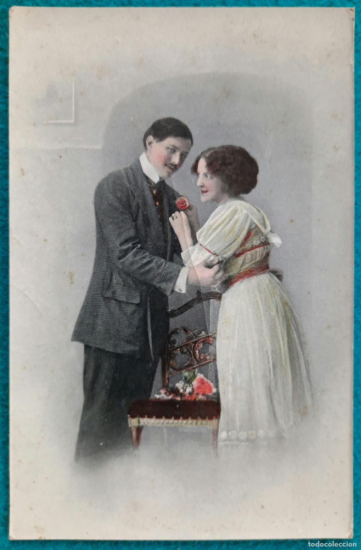 Postais: RW POSTAL ROMANTICA PAREJA PR68