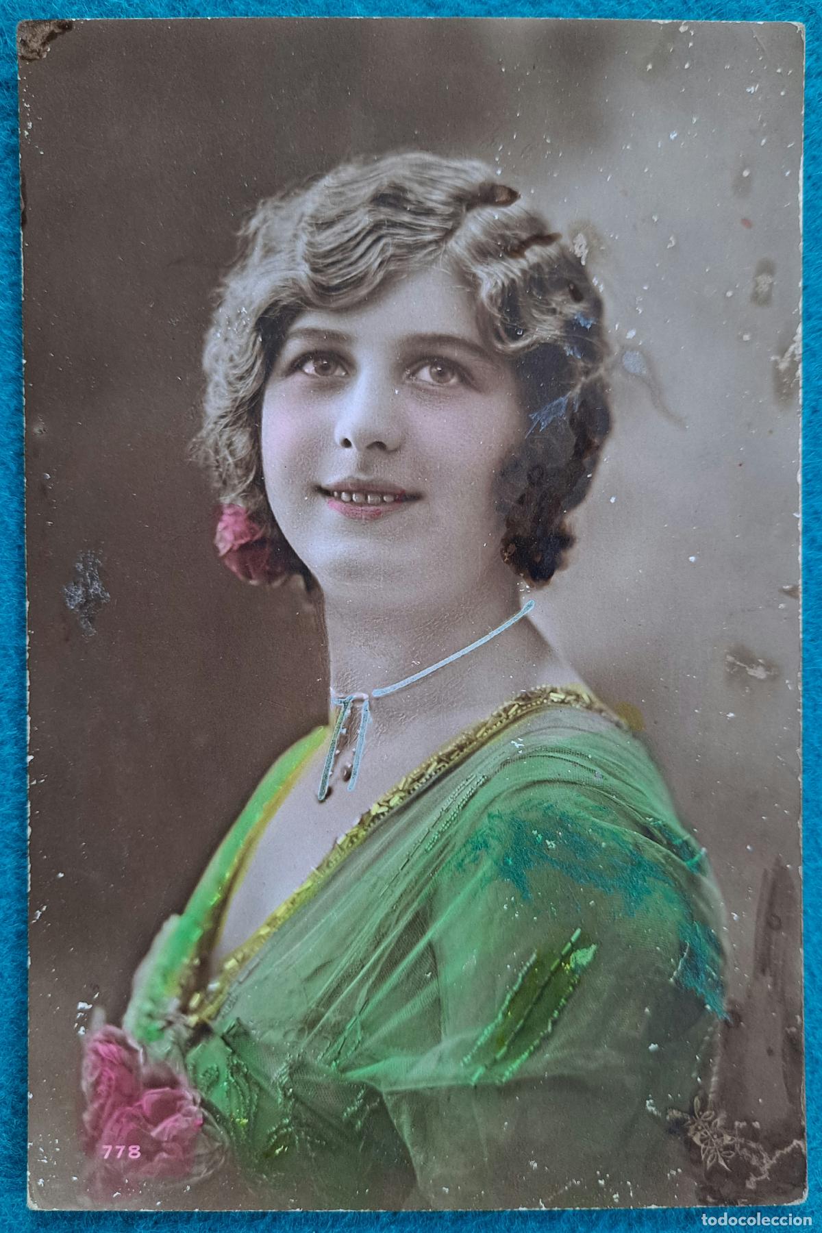 Postais: RW POSTAL ROMANTICA MUJER PR77