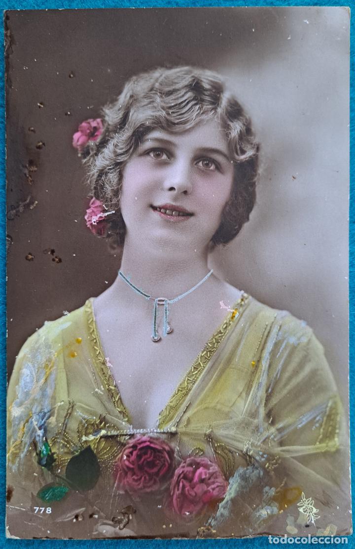 Postais: RW POSTAL ROMANTICA MUJER PR78