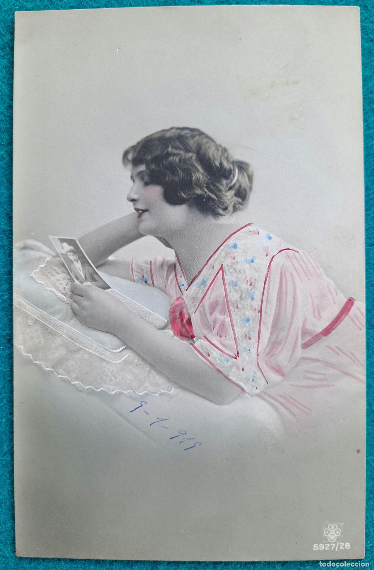 Cartoline: RW POSTAL ROMANTICA MUJER PR101