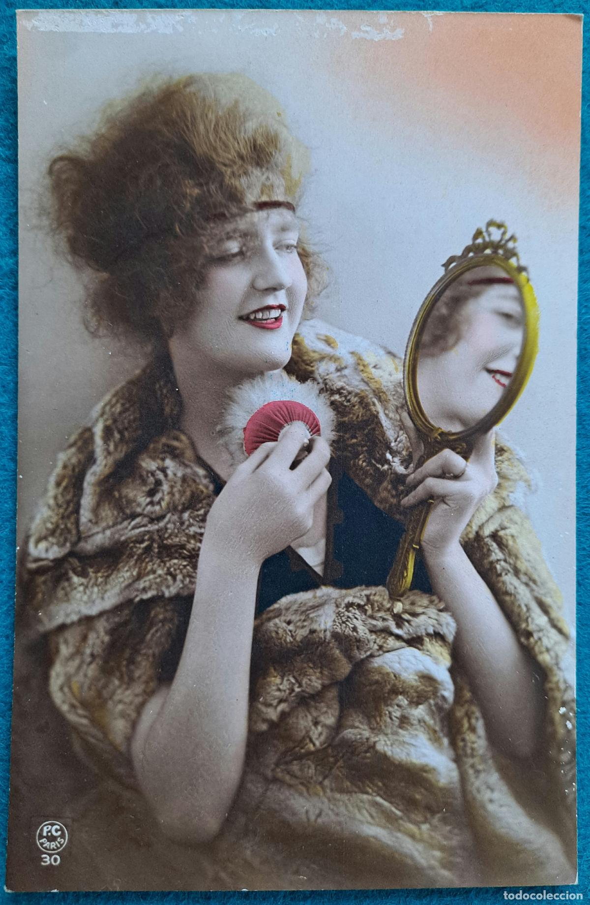 Postales: RW POSTAL ROMANTICA MUJER PR127