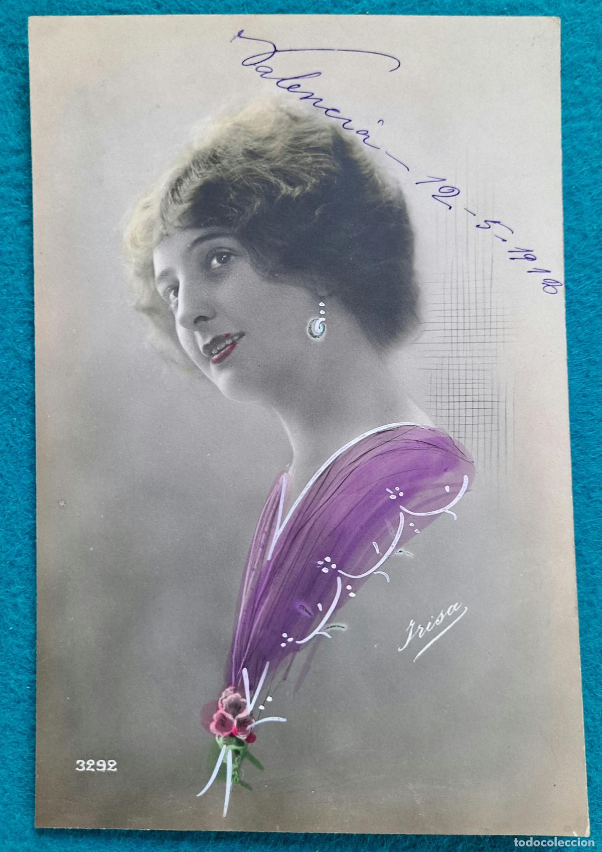 Postales: RW POSTAL ROMANTICA MUJER PR131