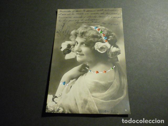 Cartoline: MUJER ELEGANTE POSTAL