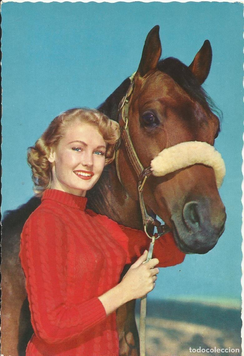 Postais: Mujer con caballo. 6157. CyZ. 15x10 cm. A&ntilde;os 1950. Postal.