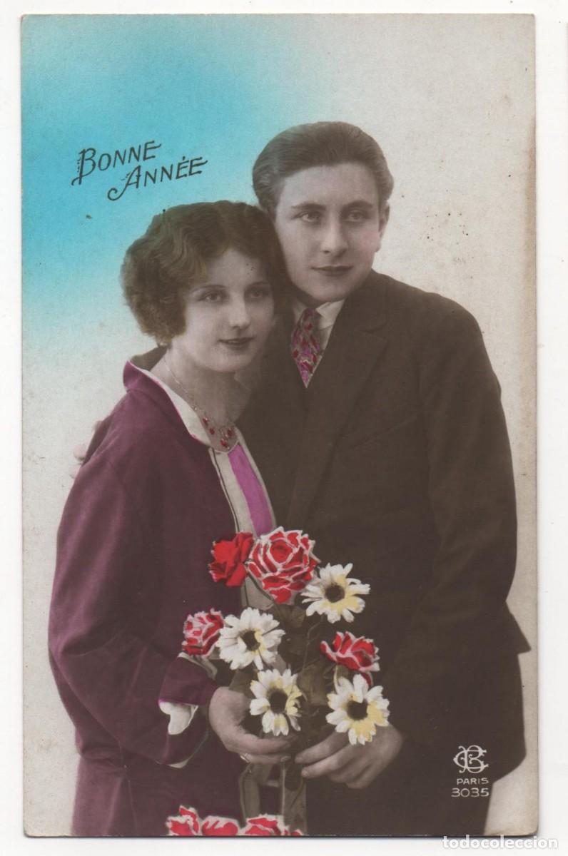 Postais: Postal francesa principios del XX- sin circular-Rom&aacute;ntica-