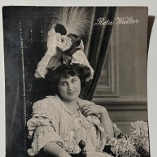 Postales: POSTAL: RETA WALTER, CANTANTE DE OPERA - CIRCULADA EN 1907