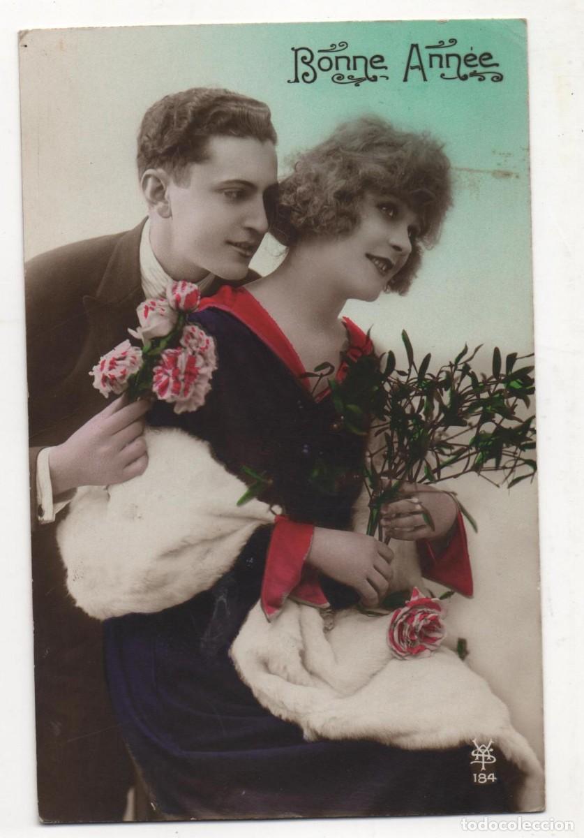 Postais: Postal francesa principios del XX- escrita-Rom&aacute;ntica-
