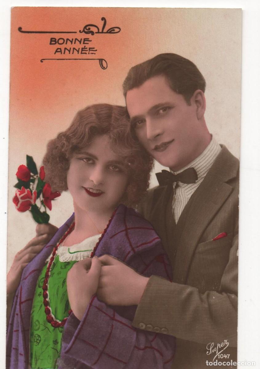 Postcards: Postal francesa principios del XX- escrita-Rom&aacute;ntica-