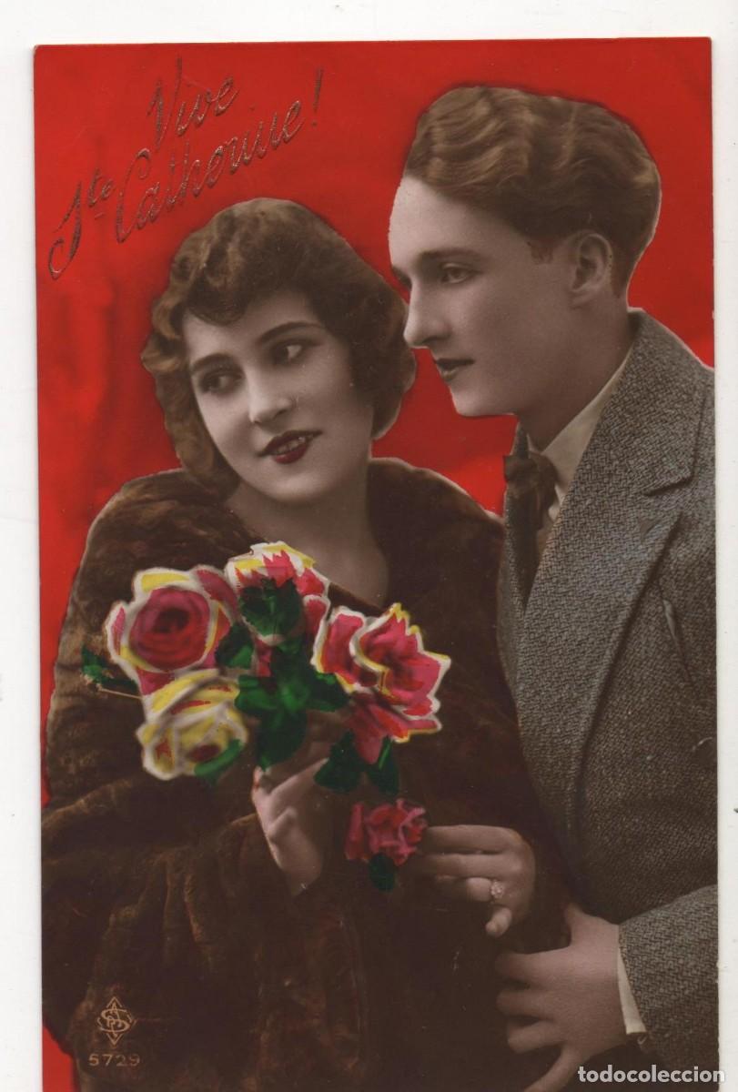 Postais: Postal francesa principios del XX- escrita-Rom&aacute;ntica-