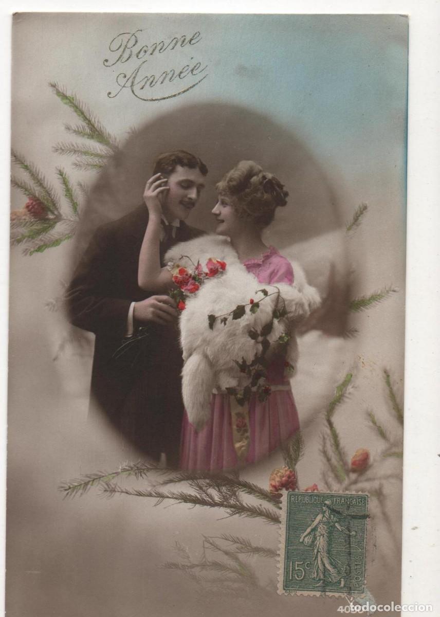 Postcards: Postal francesa principios del XX- escrita-Rom&aacute;ntica-