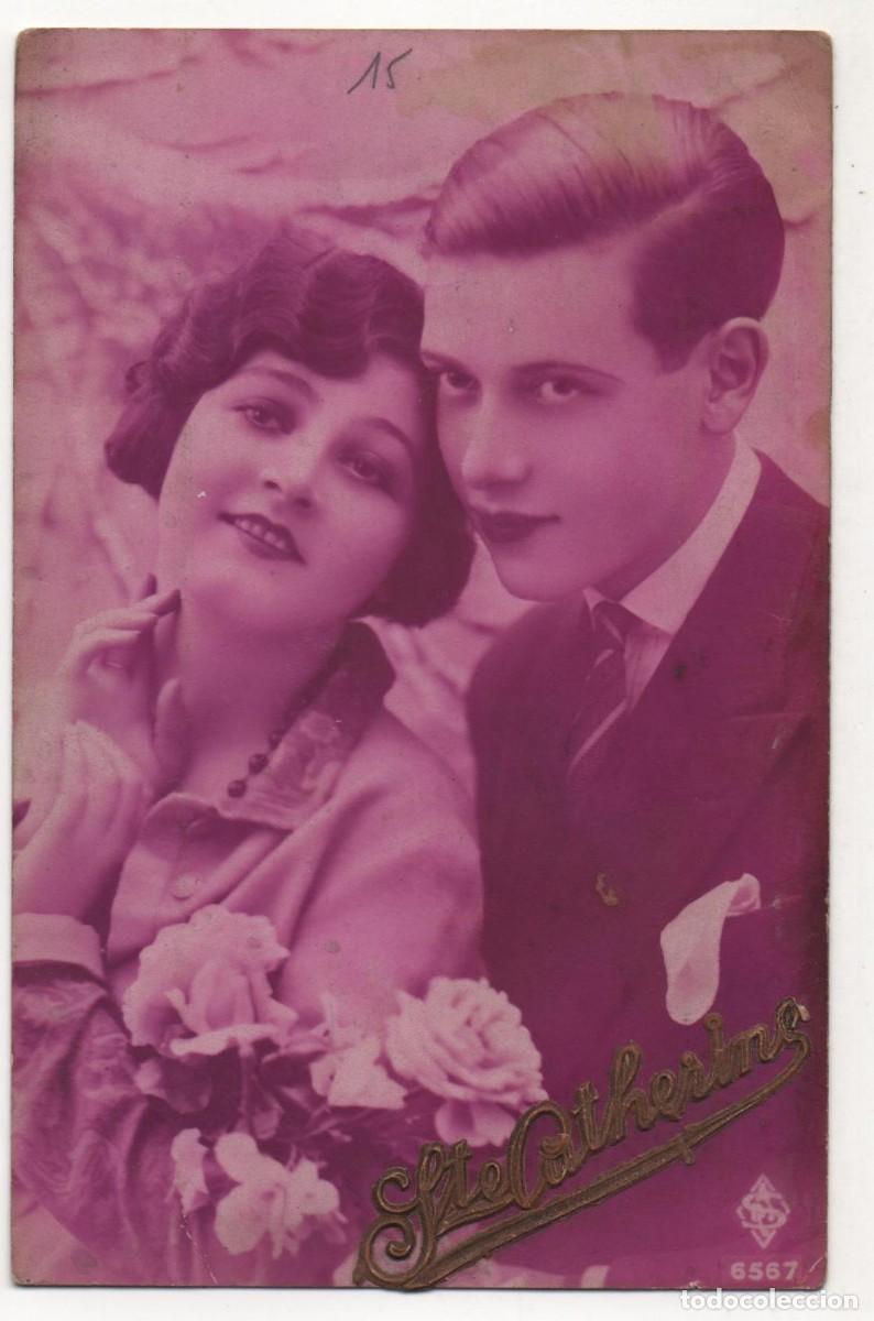 Postais: Postal francesa principios del XX- escrita-Rom&aacute;ntica-