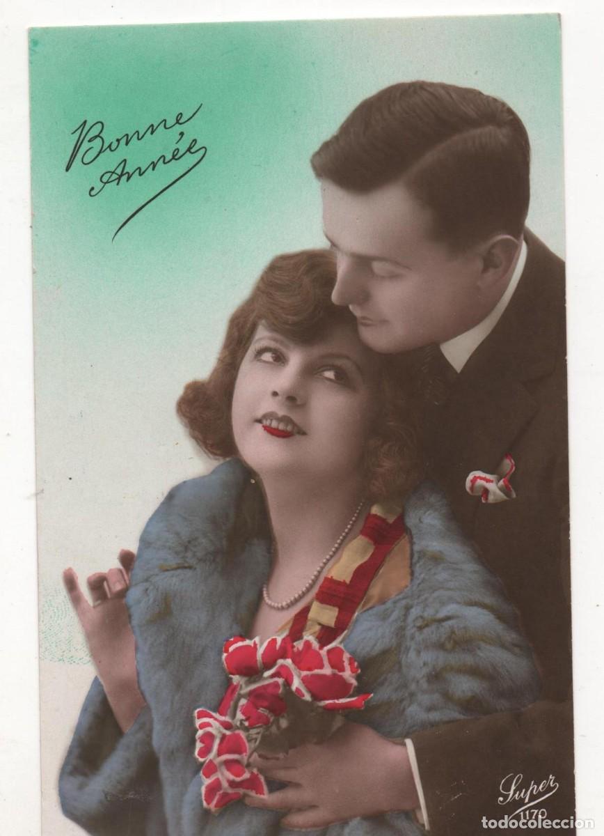 Postcards: Postal francesa principios del XX- escrita-Rom&aacute;ntica-