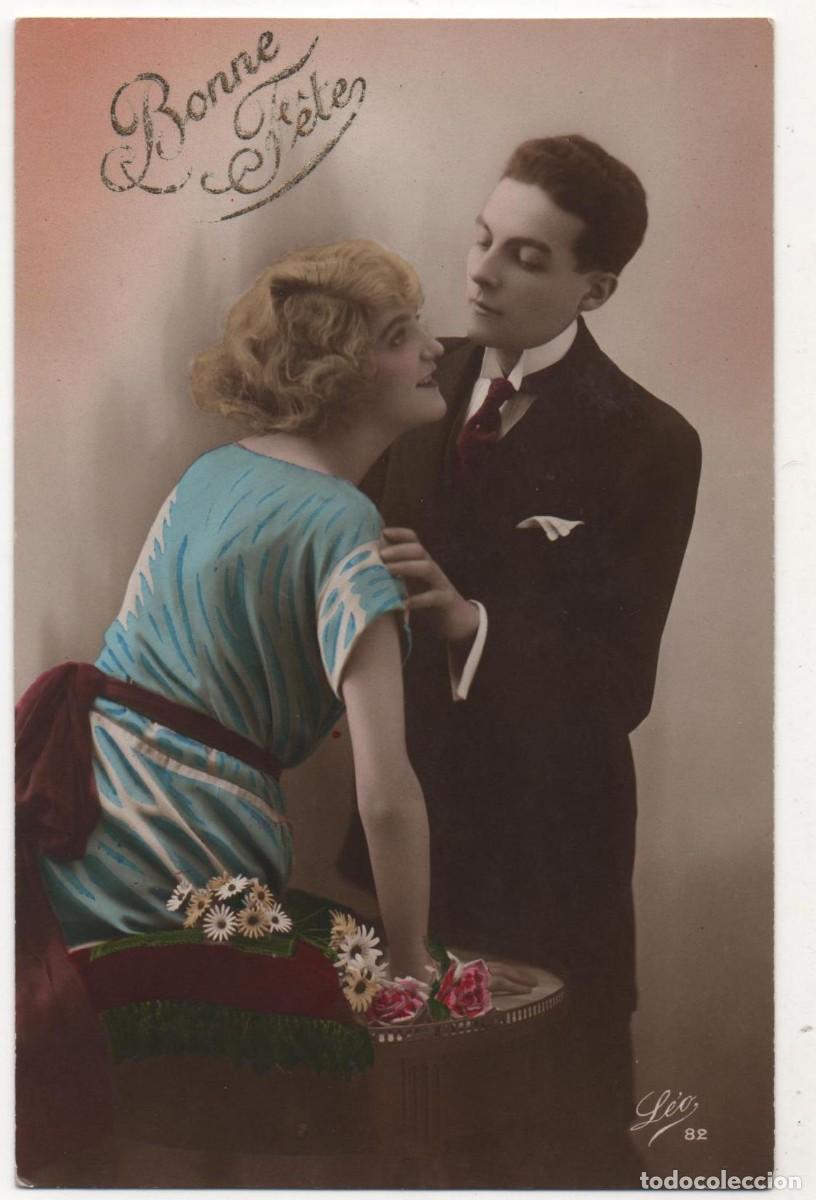 Postais: Postal francesa principios del XX- escrita-Rom&aacute;ntica-