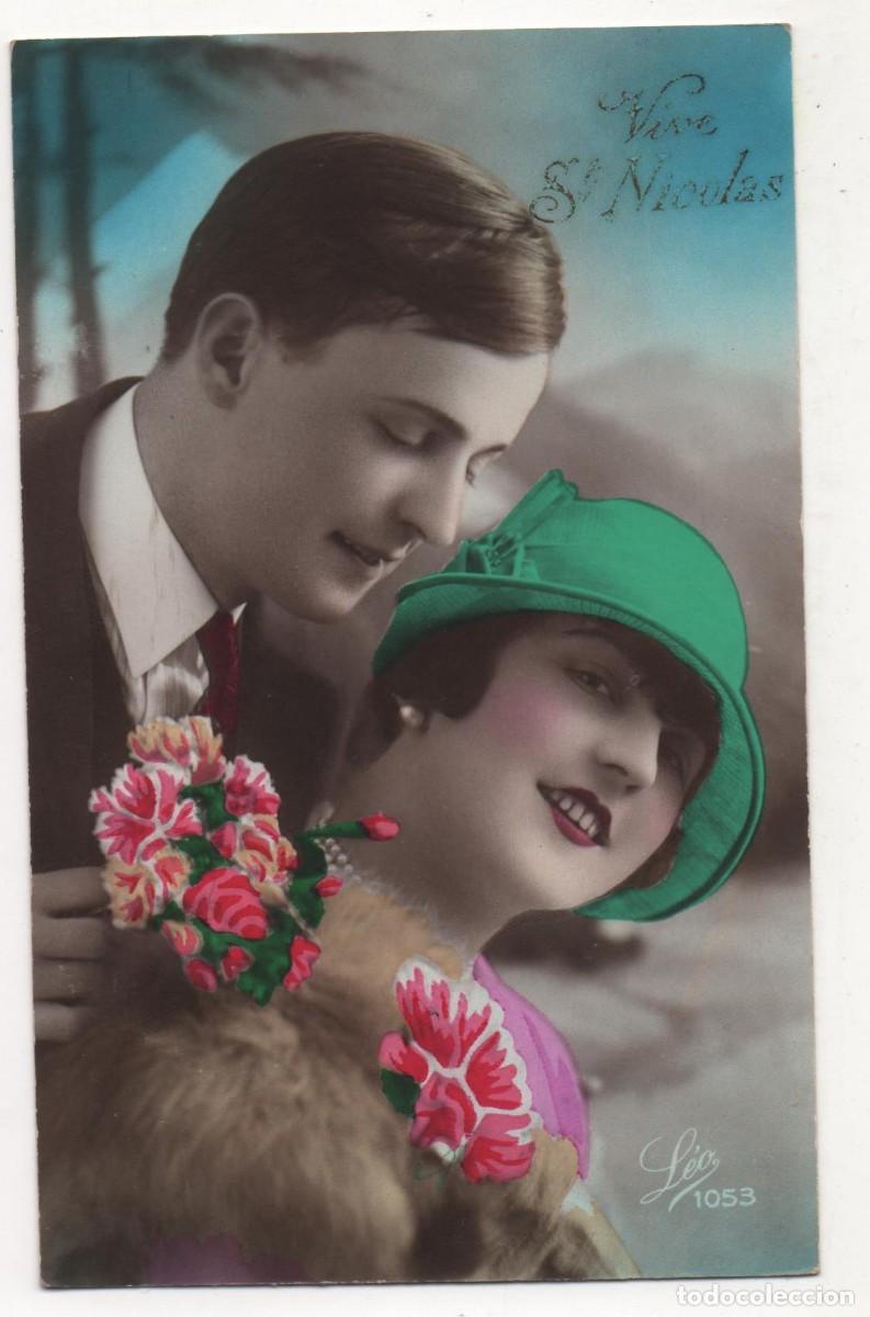 Postais: Postal francesa principios del XX- escrita-Rom&aacute;ntica-