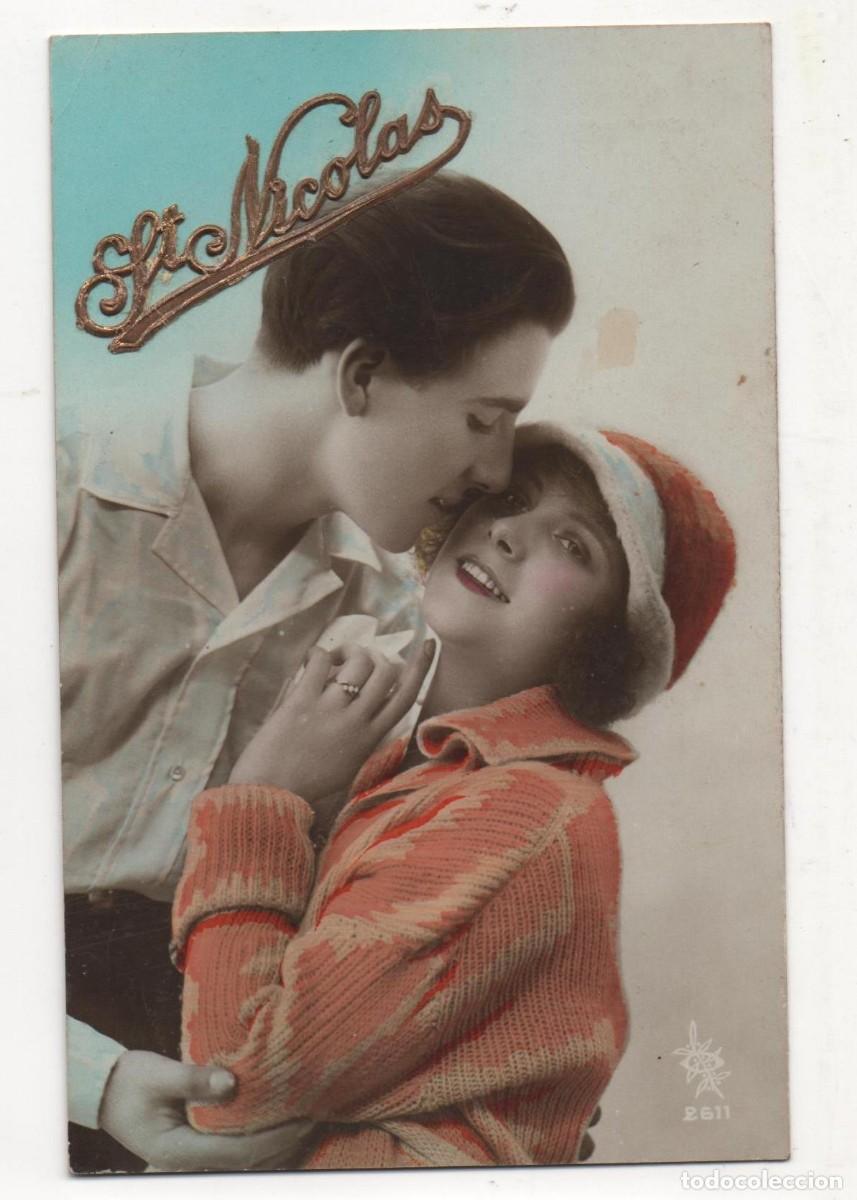 Postais: Postal francesa principios del XX- escrita-Rom&aacute;ntica-