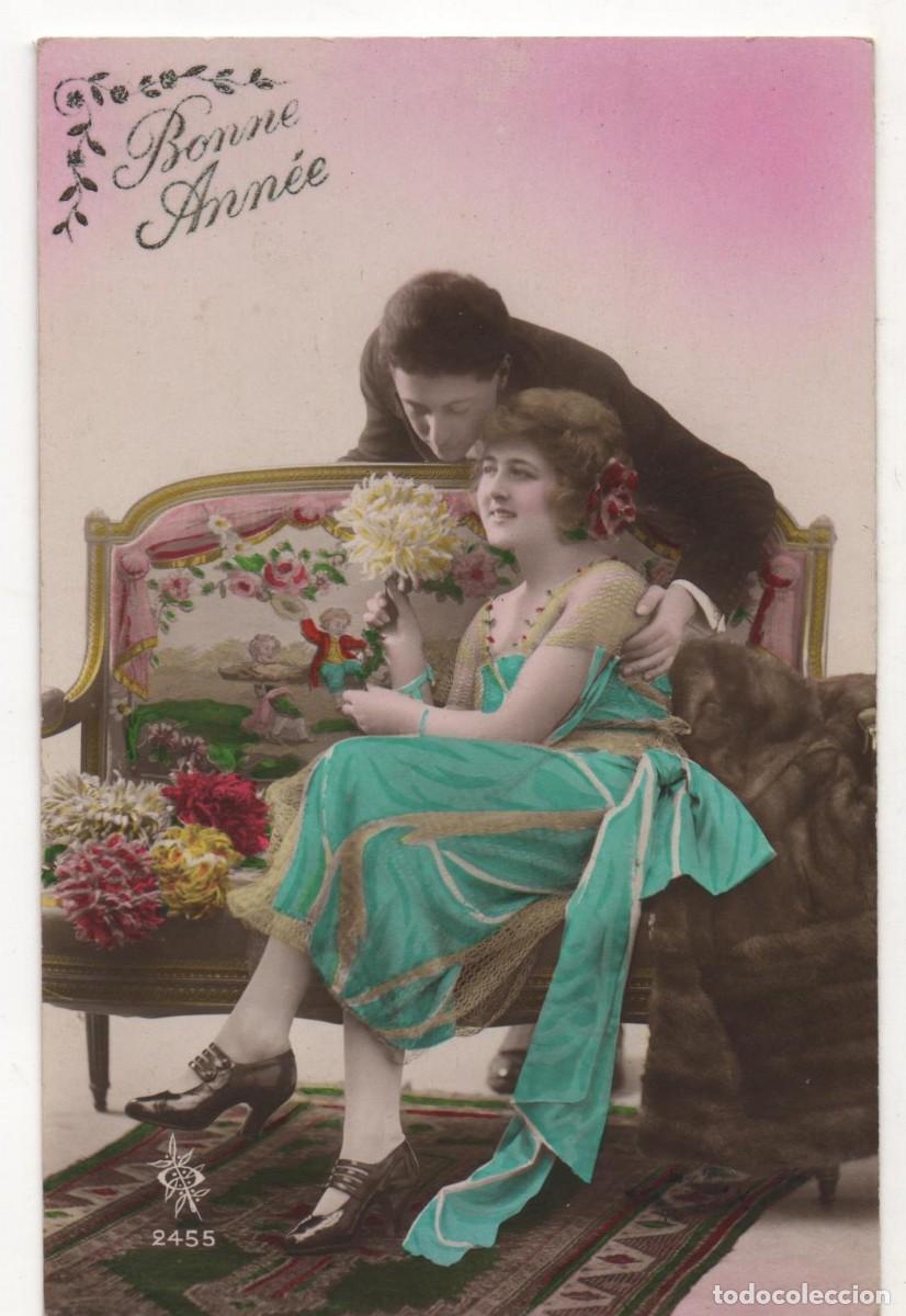Postais: Postal francesa principios del XX- escrita-Rom&aacute;ntica-