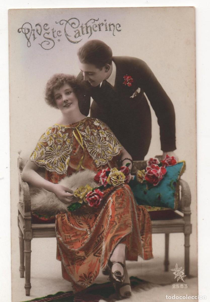 Postais: Postal francesa principios del XX- escrita-Rom&aacute;ntica-