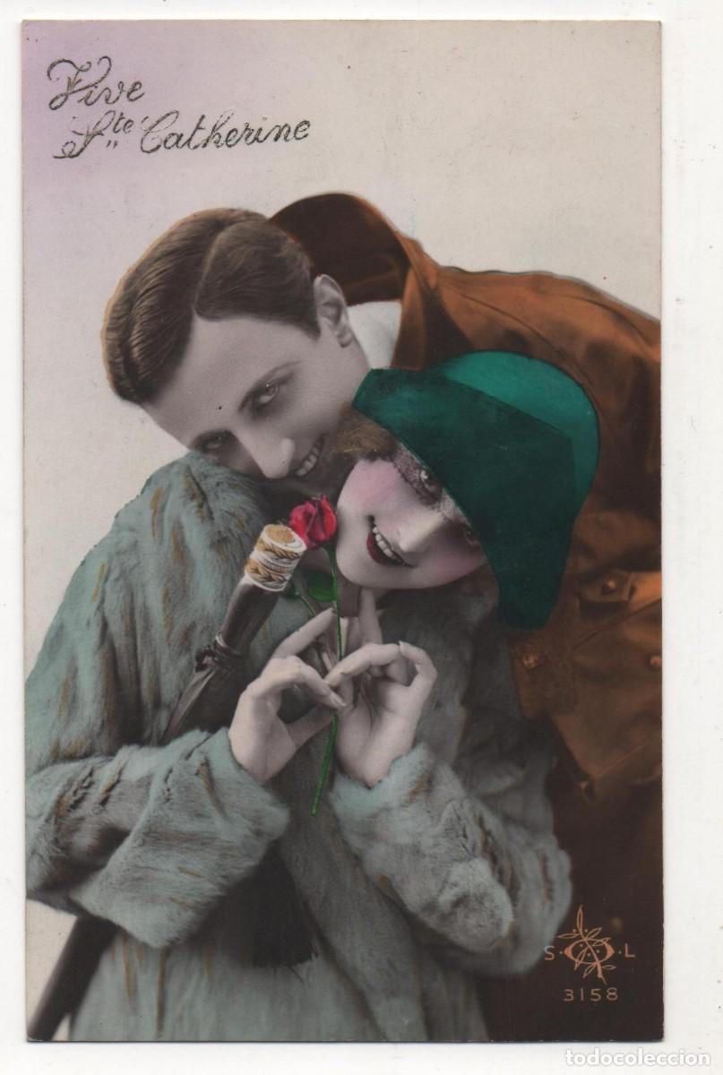 Postais: Postal francesa principios del XX- escrita-Rom&aacute;ntica-