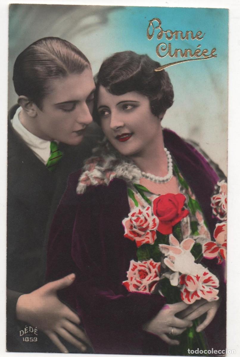 Postais: Postal francesa principios del XX- escrita-Rom&aacute;ntica-