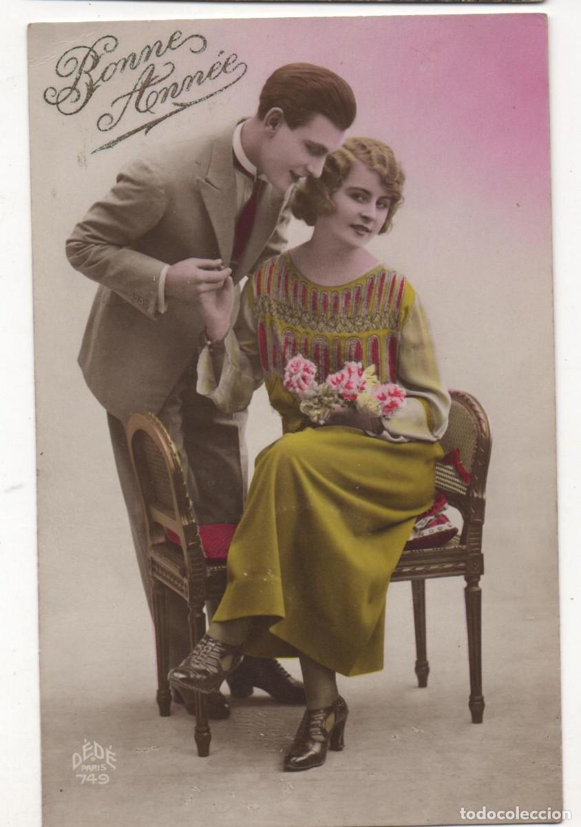 Postais: Postal francesa principios del XX- escrita-Rom&aacute;ntica-
