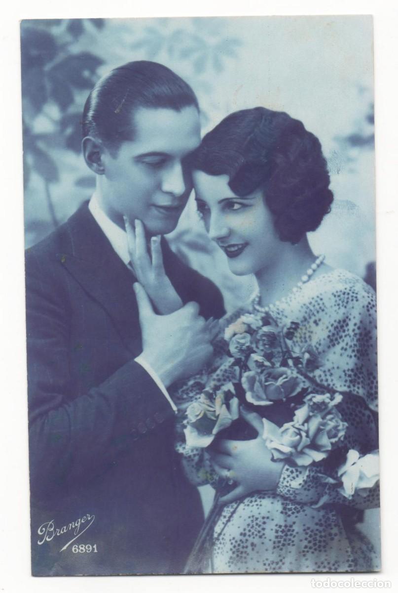 Postais: Postal francesa a&ntilde;os 30- escrita-Rom&aacute;ntica-