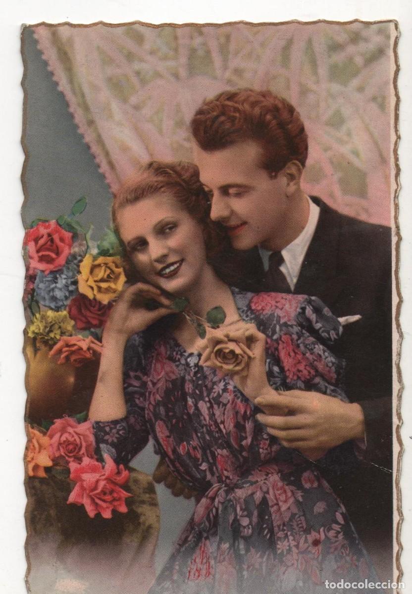 Postais: Postal francesa a&ntilde;os 40- sin circular-Rom&aacute;ntica-