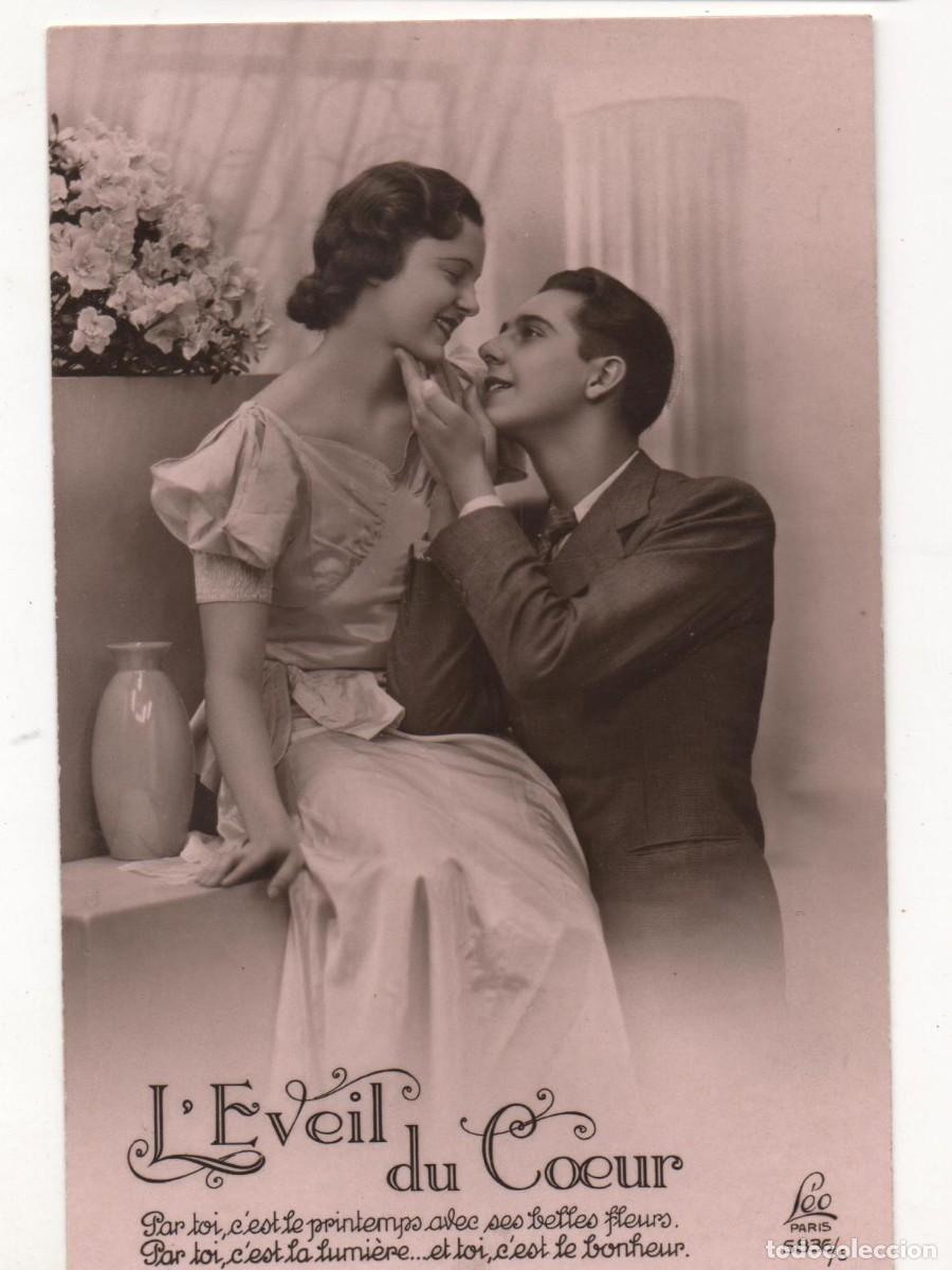 Postais: Postal francesa a&ntilde;os 30-40- sin circular-Rom&aacute;ntica-