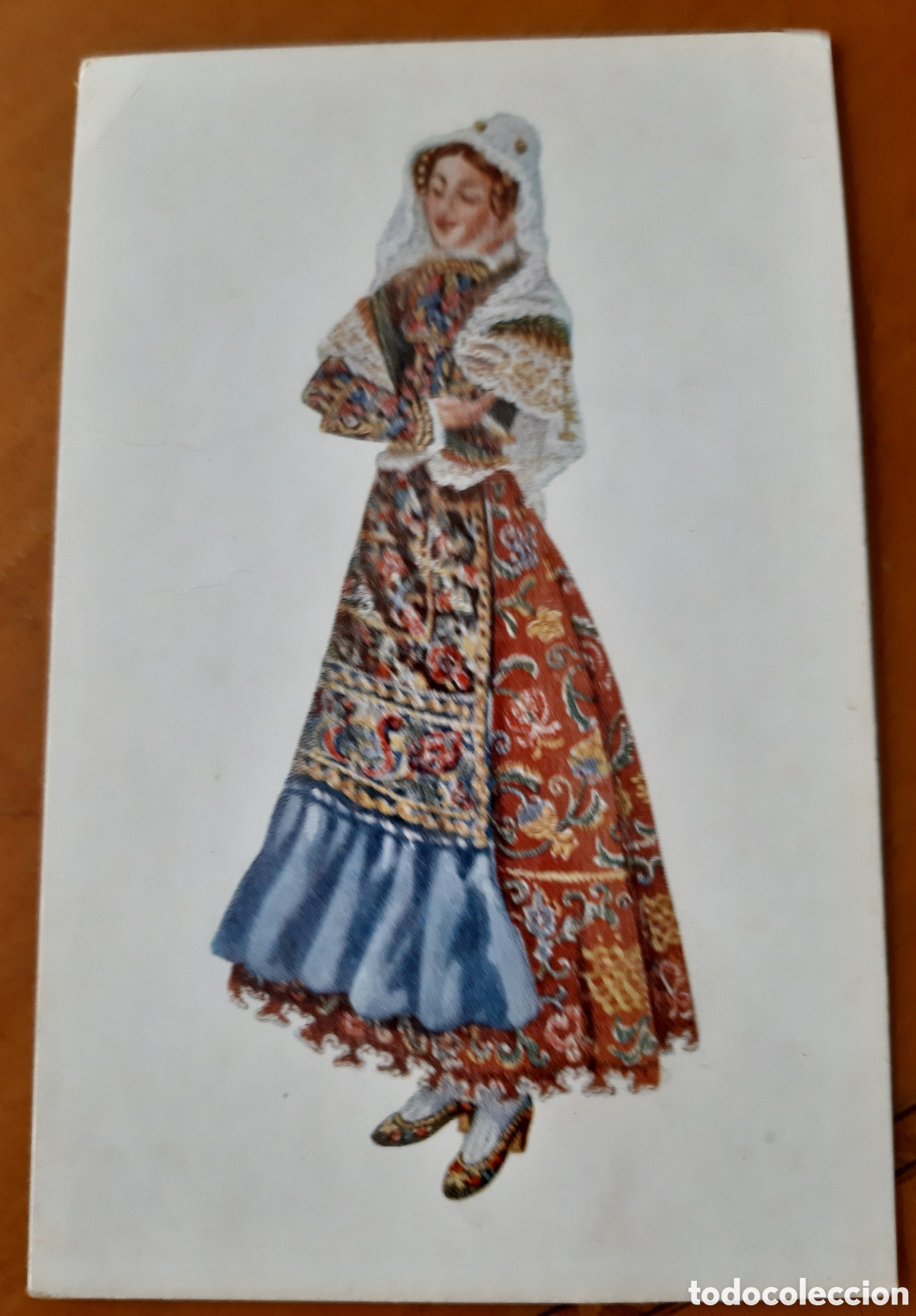 Cartoline: Postal &rdquo;moza de Salamanca&rdquo; sin escribir. R4095