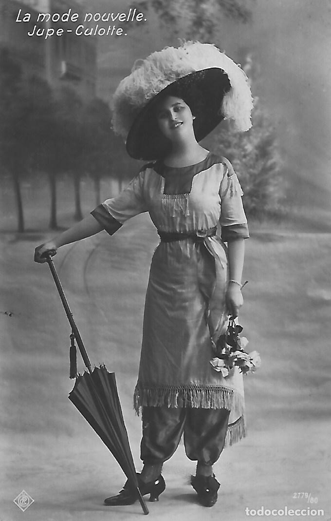 Postcards: ANTIGUA POSTAL LA MODE NOUVELLE (Principios 1900)