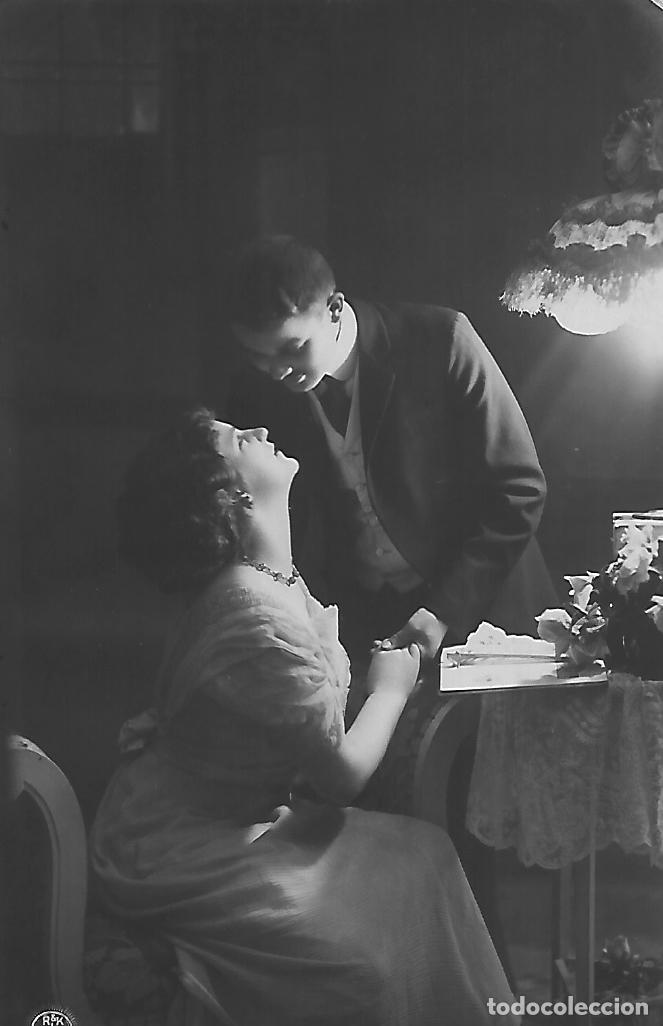 Postkarten: ANTIGUA POSTAL-DECLARACI&Oacute;N DE AMOR (Principios 1900)