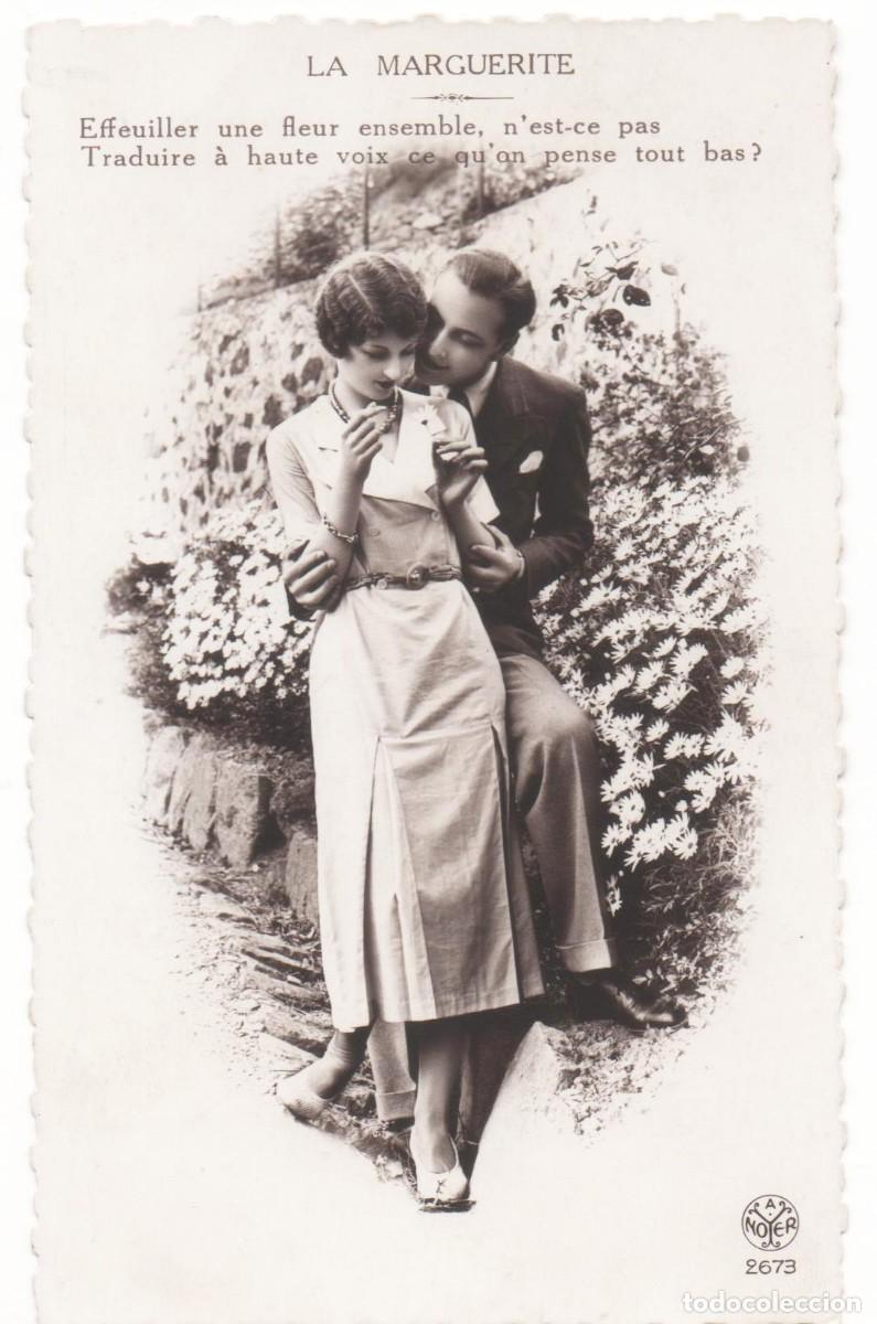 Postales: Postal a&ntilde;os 30-40- escrita-Rom&aacute;ntica-