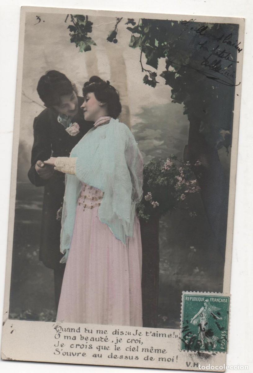 Postales: Postal francesa principios del XX- circulada-