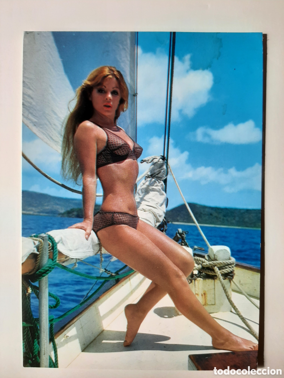 Postais: Lote tarjetas postales chicas a&ntilde;os 70