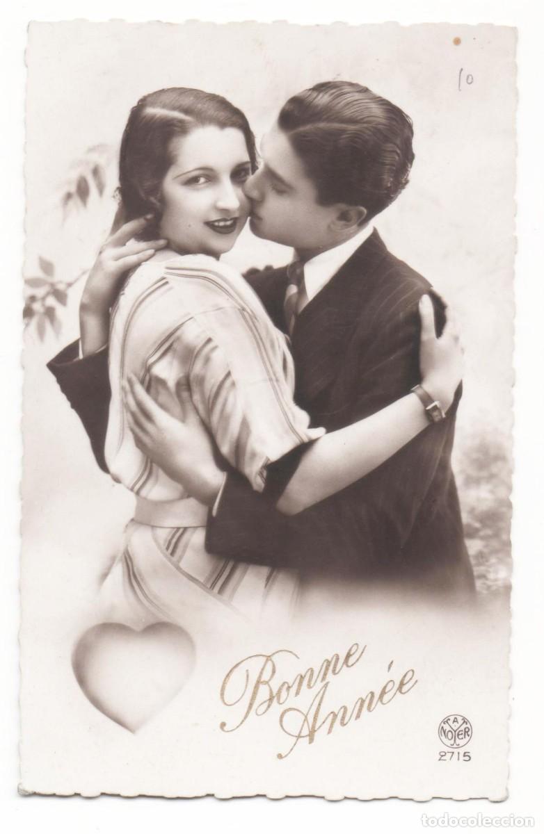 Postais: Postal francesa a&ntilde;os 30- sin circular-Rom&aacute;ntica