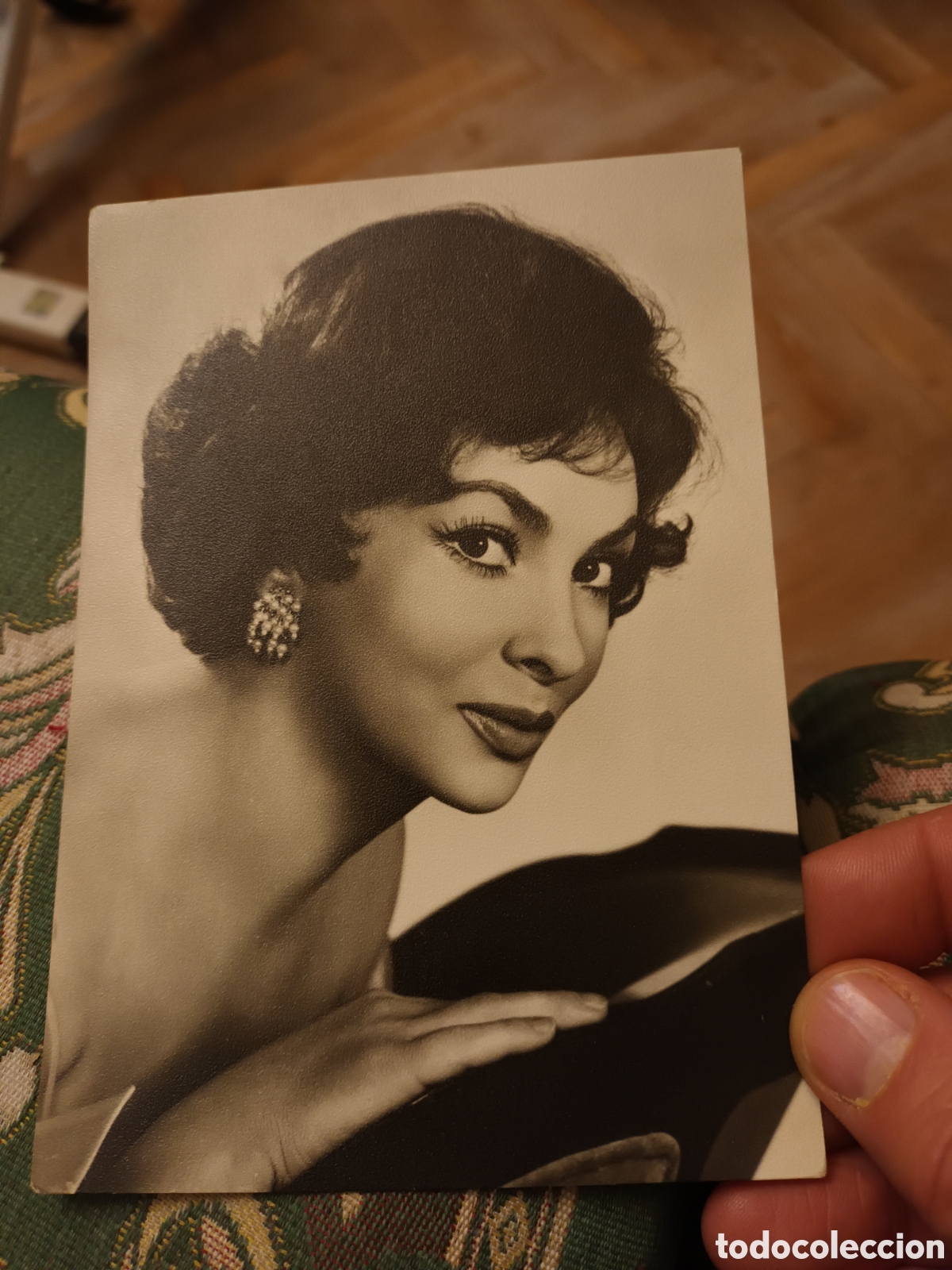 Postcards: GINA LOLLOBRIGIDA. POSTAL A&Ntilde;OS 50 O 60.