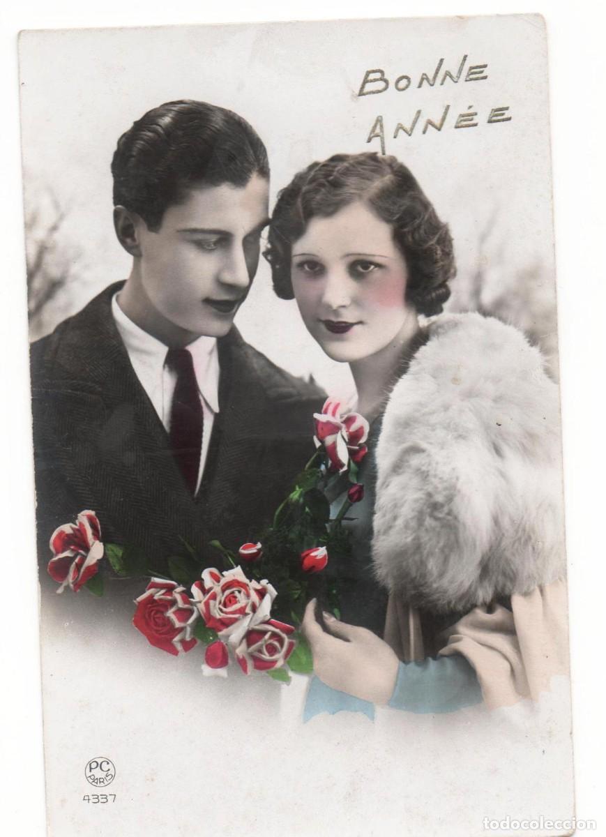 Cartes Postales: Postal francesa a&ntilde;os 30 -sin circular- parejas rom&aacute;nticas