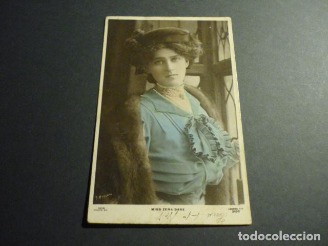 Cartoline: ZENA DARE ARTISTA CUPLETISTA ANTIGUA POSTAL