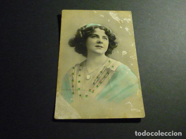 Postales: MUJER ELEGANTE ANTIGUA POSTAL - Foto 1