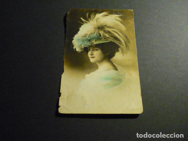 Postales: MUJER ELEGANTE ANTIGUA POSTAL - Foto 1