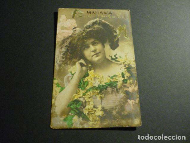 Postales: MUJER ELEGANTE ANTIGUA POSTAL - Foto 1