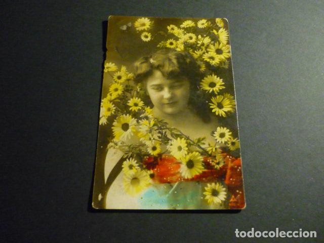 Postales: MUJER ELEGANTE ANTIGUA POSTAL - Foto 1