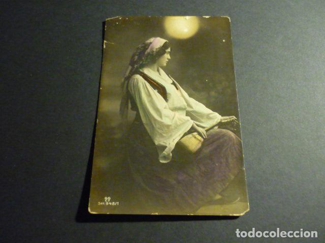 Postales: MUJER ELEGANTE ANTIGUA POSTAL - Foto 1