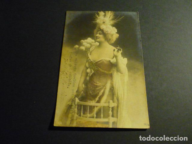 Postales: MUJER ELEGANTE ANTIGUA POSTAL