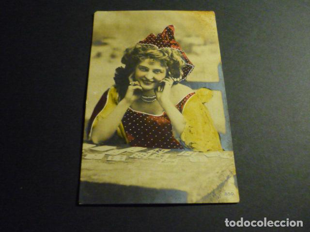 Postais: MUJER ELEGANTE ANTIGUA POSTAL