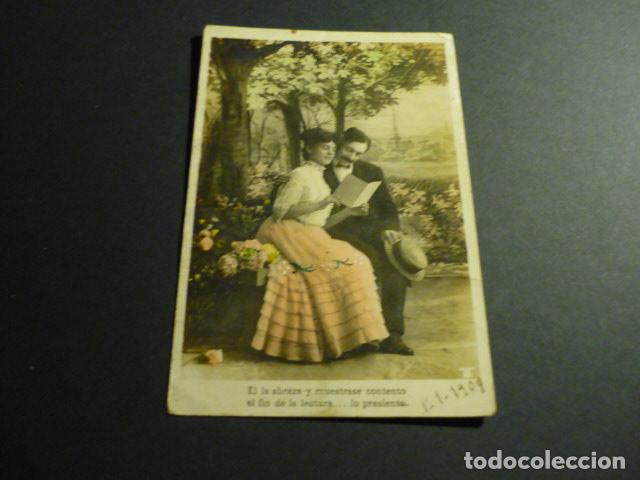 Cartoline: PAREJA DE ENAMORADOS POSTAL
