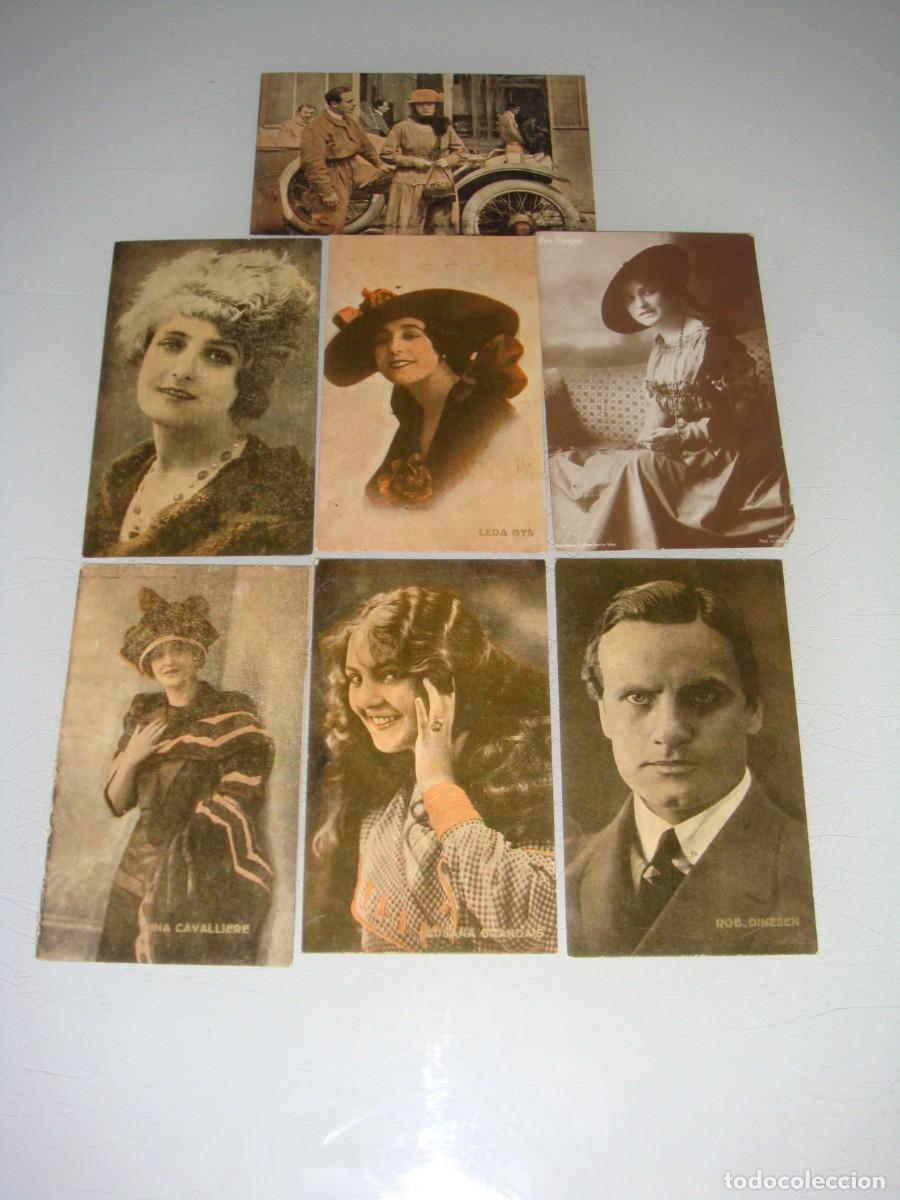 Postales: 7 POSTALES DE ARTISTAS - Foto 1